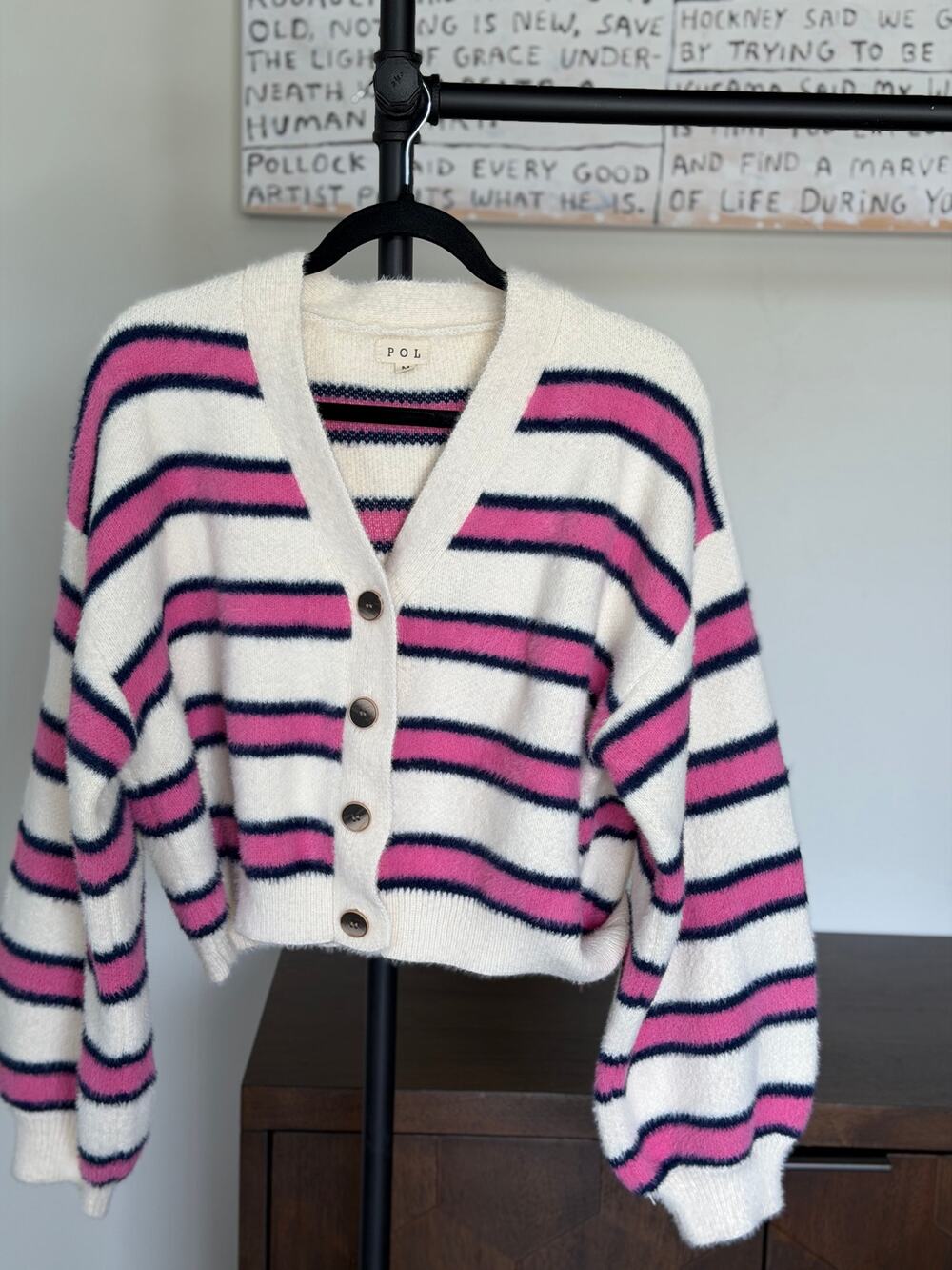 POL Cropped Cardigan